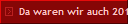 Da waren wir auch 2018